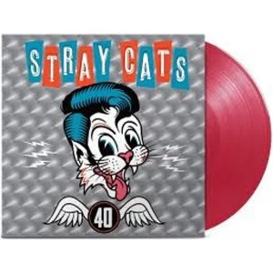Image of Stray Cats - 40 Limited Edition Red Transparent Vinyl