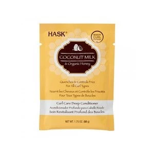 Image of HASK COCONUT MILK HONEY CURL SACHET 50G