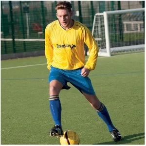 Image of Precision Marseille Shirt & Short Set 34-36 Yellow/Royal