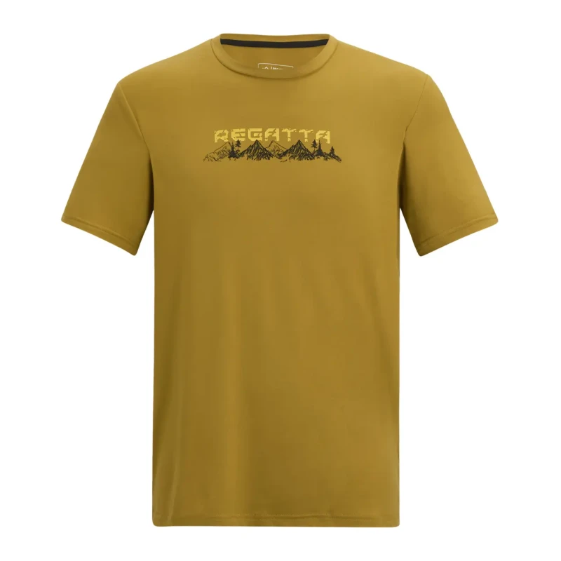 Image of Stretch T-Shirt Regatta Fingal Marron Male L