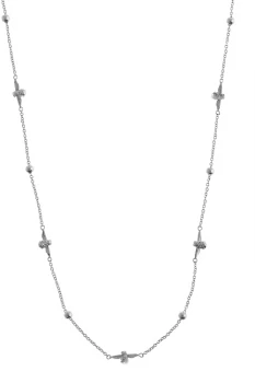 Image of Ladies Olivia Burton Silver Plated Moulded Bee & Ball Necklace OBJ16AMN14