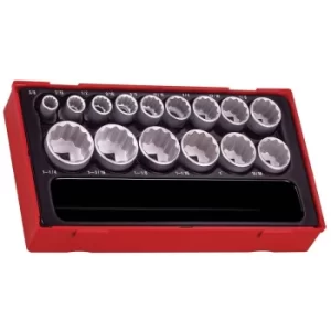 Image of Teng Tools TT1215AF 1/2" Drive AF Socket Set 15pcs