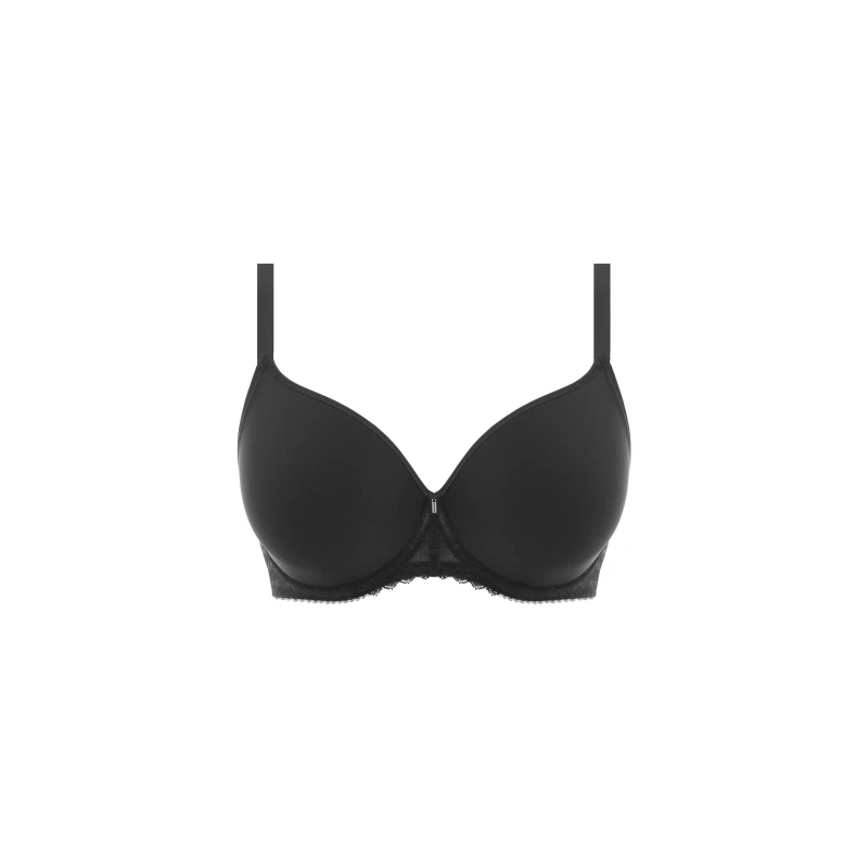 Image of Freya Signature Underwired Smooth Spacer Bra Black female 32FF