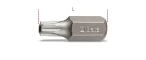 Image of Beta Tools 867 RTX 1x 10mm Hex Drive Tamper Resistant Torx Bit T55