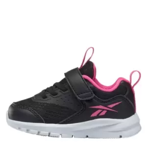 Image of Reebok Rush Runner 4 TD Shoes - Core Black / Atomic Pink / Clo