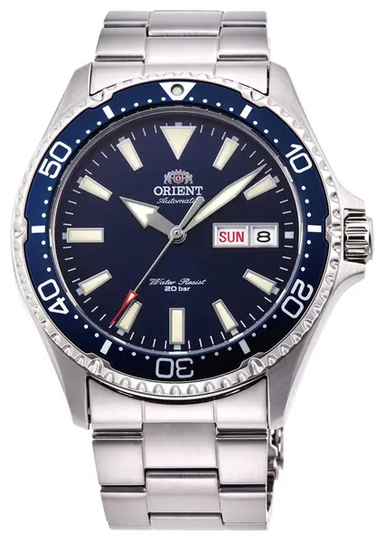 Image of Orient RA-AA0002L19B Mako III Mechanical (42mm) Blue Dial / Watch