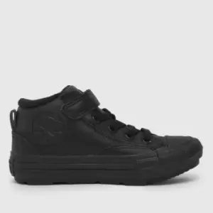 Image of Converse Black All Star Malden Junior Trainers