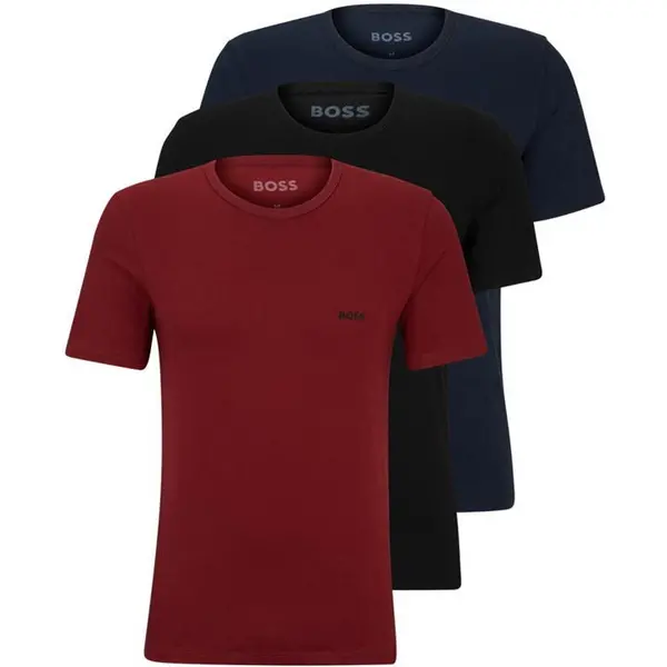 Image of Boss 3 Pack Classic T-Shirt - Blue M