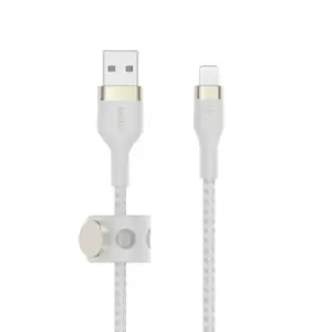 Image of Belkin CAA010BT2MWH USB cable 2m USB A USB C/Lightning White