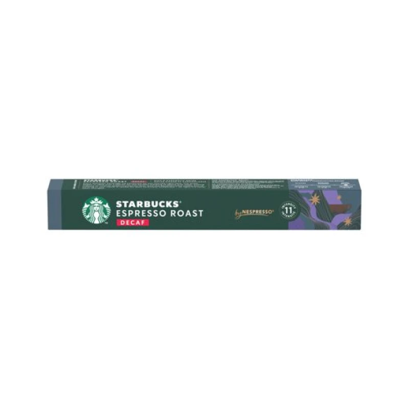 Image of Starbucks Starbucks Nespresso Decaf Espresso Roast (Pack of 10) 6220316 6220316