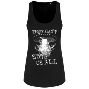 Image of Grindstore Womens/Ladies They Cant Stop Us All Tank Top (M) (Black)
