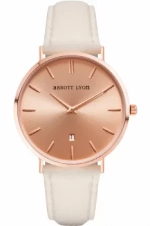 Image of Ladies Abbott Lyon Stellar 34 Suede Watch AL3306