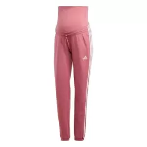 Image of adidas Maternity Tracksuit Bottoms Womens - Pink Strata / White