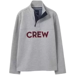 Image of Crew Clothing Mens Bradleigh Sweater Grey Marl XXL