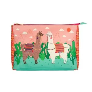 Image of Sass & Belle Lima Llama Wash Bag
