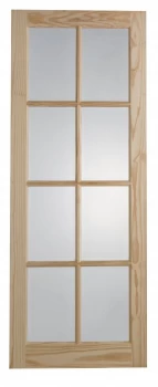 Image of Wickes Newland Internal 8 Lite Glazed Door - 1981 x 762mm