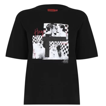 Image of Hugo The Boxy T Shirt - Leopard 976