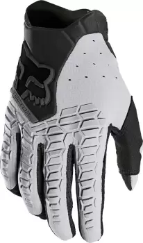 Image of FOX Pawtector Motocross Gloves, black-grey, Size L, black-grey, Size L