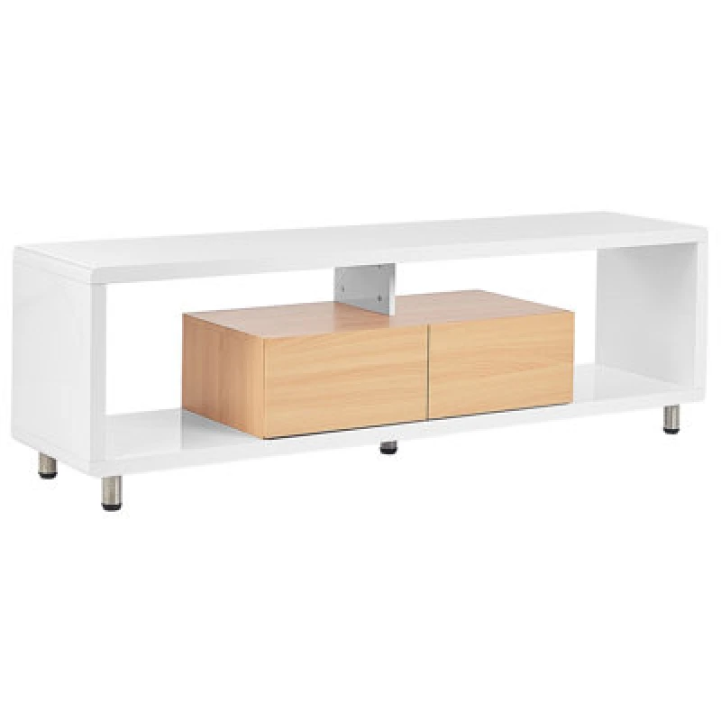 Image of Beliani Modern TV Stand Knox White