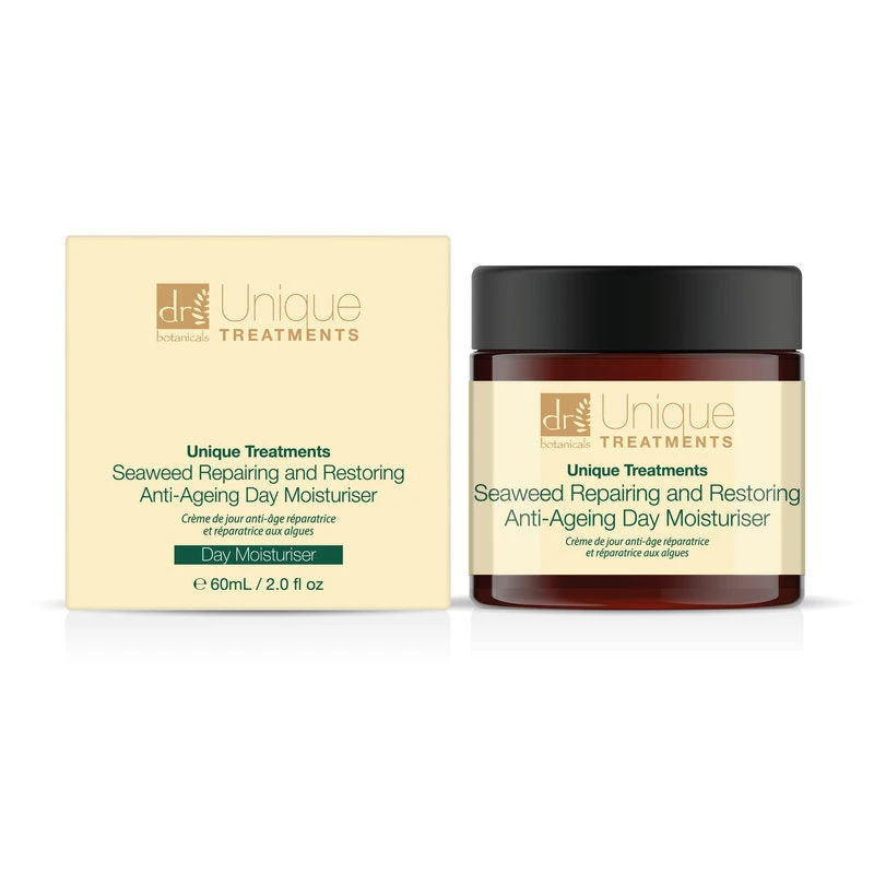 Image of Dr Botanicals Unique Treatments Seaweed Repairing And Restoring Anti Ageing Day Moisturiser 60ml