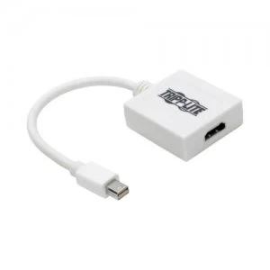 Image of Tripp Lite Mini Displayport To HDMI Adapter Cable Male To Female 6in