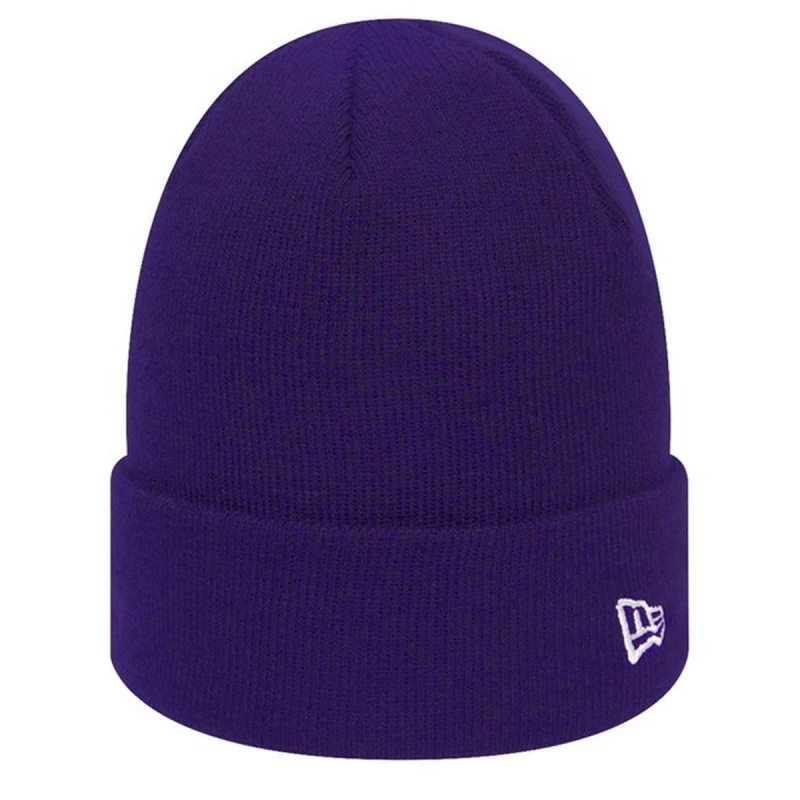 Image of new era New Era Men Flag Knitted Beanie in Purple Purple One Size Male 5059699392014
