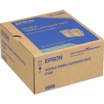 Image of Epson S050608 Cyan Laser Toner Ink Cartridge