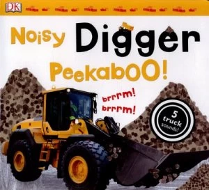 Image of Noisy Digger Peekaboo by Dk Book