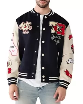 Image of True Religion Varsity Jacket