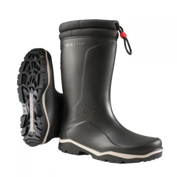 Image of Dunlop Blizzard Fur Lined Wellies - Black