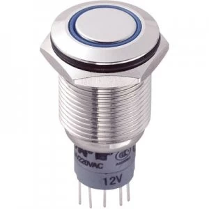 Image of TRU COMPONENTS LAS2GQF 22EB12VNP Tamper proof pushbutton 250 V AC 3 A 2 x OnOn momentary