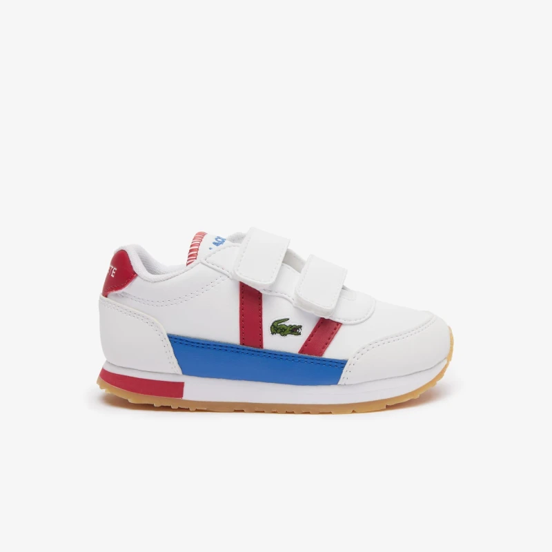 Image of Lacoste Partner Trainers White Red male 4 infant