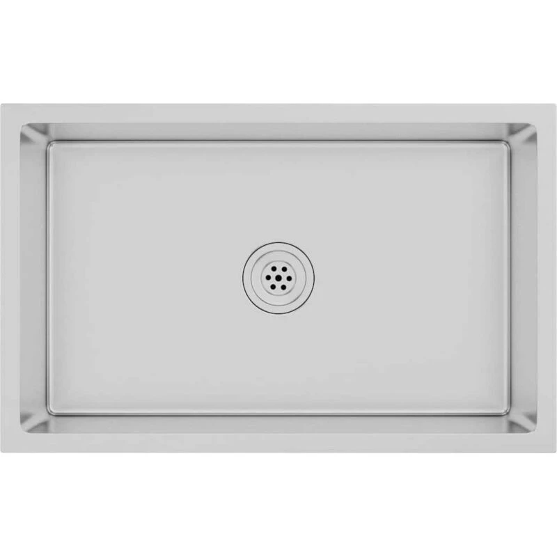 Image of VIDAXL Handmade Kitchen Sink Stainless Steel Vidaxl 8720286179161