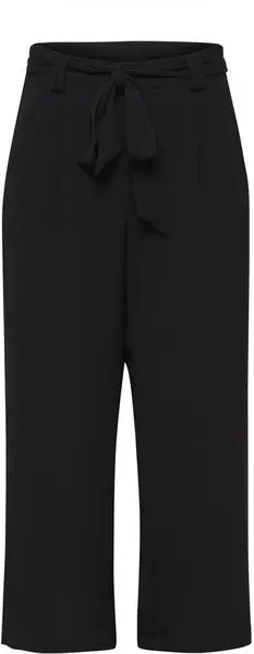 Image of Only Onlwinner Palazzo Culotte Trousers NOOS PTM Cloth Trousers Black 8 Women