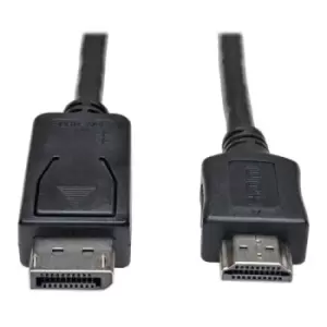 Image of Tripp Lite P582-003 DisplayPort to HDMI Adapter Cable (M/M) 3 ft. (0.9 m)