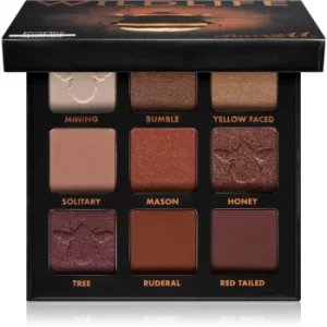 Image of Barry M Wildlife Eyeshadow Palette Shade Bee WLEP7 9 x 1.4 g