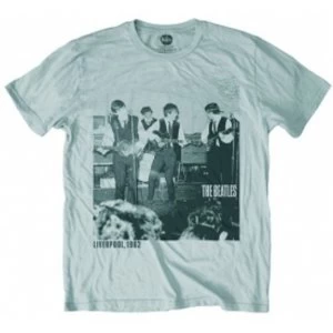 Image of Beatles Cavern 1962 Silver Mens T Shirt: Large
