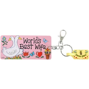 Image of Pack of 6 Worlds Best Wife Key Rings
