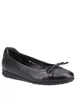 Image of Hush Puppies Jolene Ballerina - Black, Size 4, Women