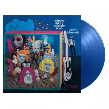 Image of Cuby & Blizzards - Trippin' Thru' A Midnight Blues Limited Edition Transparent Blue Vinyl