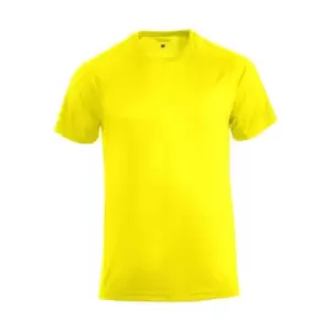 Image of Clique Mens Premium Active T-Shirt (M) (Visibility Yellow)