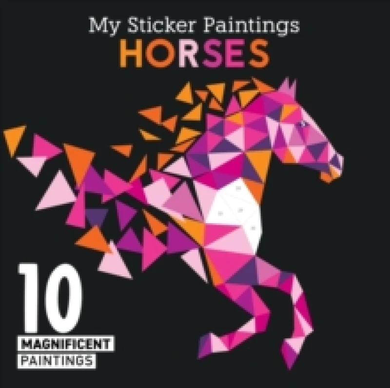 Image of Clorophyl Editions My Sticker Paintings: Horses Book Multi unisex