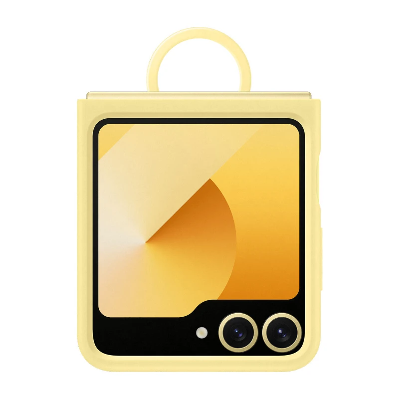 Image of Samsung EF-PF741TYEGWW mobile phone case 17cm (6.7") Cover Yellow EF-PF741TYEGWW