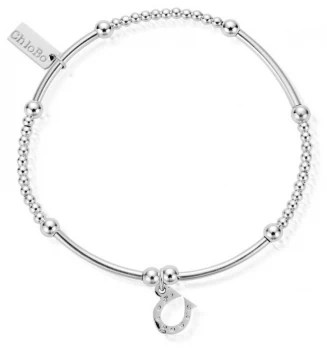 Image of ChloBo Womens Cute Noodle And Ball Horseshoe Bracelet Jewellery