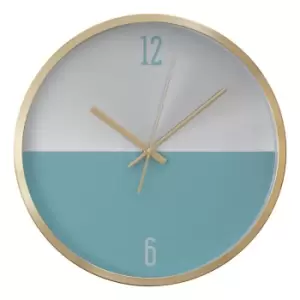 Image of 30cm Pink and Gold Wall Clock