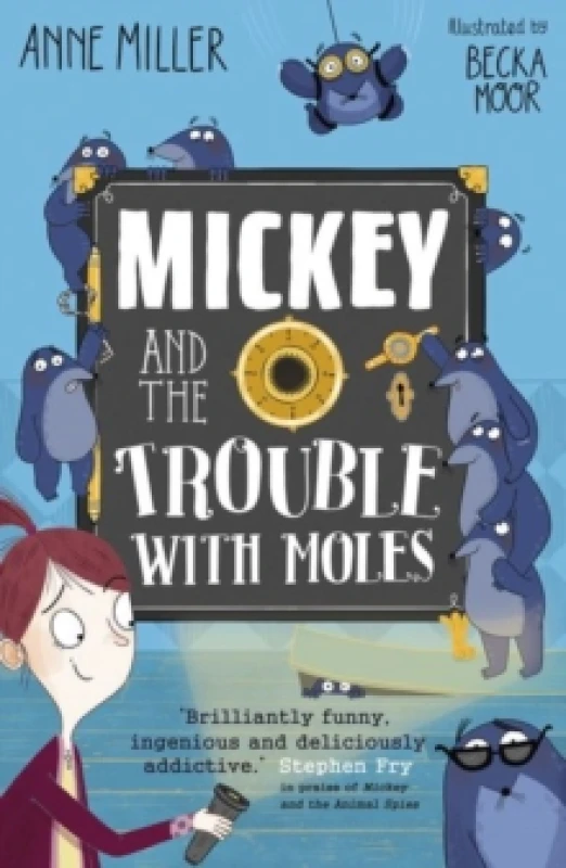 Image of Anne Miller Mickey and the Trouble with Moles Book Multi unisex