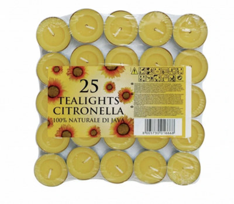 Image of Prices Citronella Tea Lights 25s NWT7007 NWT7007