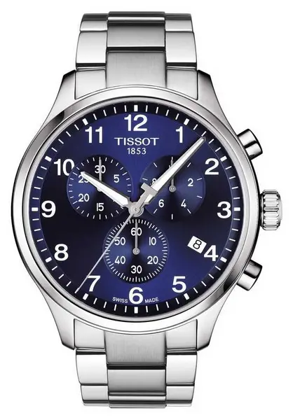 Image of Tissot T1166171104701 Mens Chrono XL Classic Blue Dial Watch