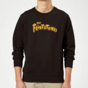 Image of The Flintstones Logo Sweatshirt - Black