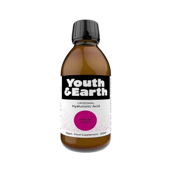 Image of Youth & Earth Liposomal Hyaluronic Acid 100mg Dragonfruit Flavour 250ml